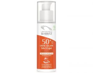 LABORATOIRES DE BIARRITZ Crme Solaire Bb & Enfant SPF50+ - Ds 6 Mois 100 ml