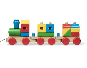 MELISSA & DOUG Train en bois gant - Ds 2 ans