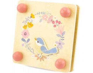 ULYSSE Presse  fleurs Oiseau - Ds 4 ans