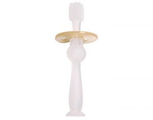 HAAKAA Brosse  Dent Enfant Transparent