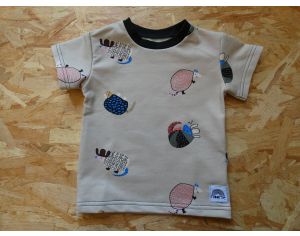 MOOMIE T-Shirt Manches Courtes - Tatous