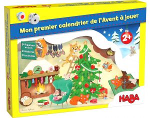 HABA Mon premier calendrier de l'Avent - Famille Ours - Ds 2 ans