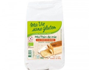 MA VIE SANS GLUTEN Mix Pain de Mie à la Farine de Quinoa - 500 g