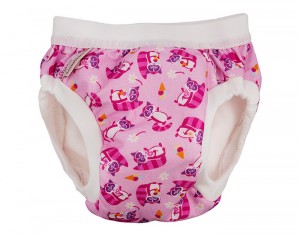 IMSEVIMSE Culotte d'Apprentissage - Pink Racoon XL : 11-14 kg