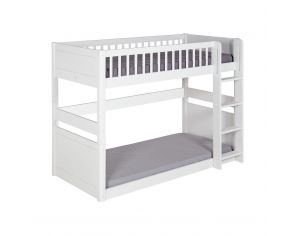 AKITEN RETAIL Lit Superpos Montessori Modulable - Victoria Blanc