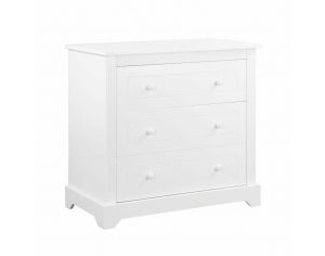 AKITEN RETAIL Commode - 3 Tiroirs - Mona Blanc