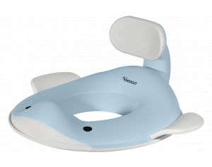 KINDSGUT Rducteur de Toilette - Baleine - Ds 12 mois Bleu clair