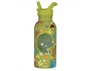 SASSI JUNIOR Bouteille Isotherme - Cracky le Dinosaure 350 ml