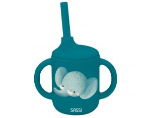 SASSI JUNIOR Gobelet en Silicone - Chewy l'lphant