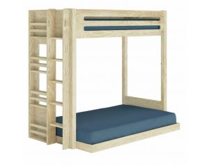 AKITEN RETAIL Lit Superpos - 3 Places - Montessori - Isa Bois naturel