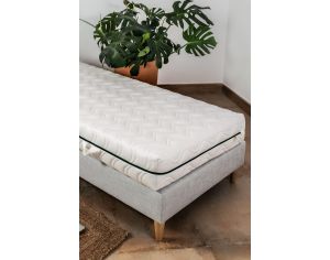 KADOLIS Housse de Matelas - Aloenatura - Epaisseur 17cm 90 x 190 cm