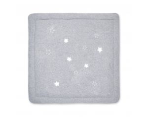 BEMINI Tapis de Parc et Jeu Pady - Terry - 100 x 100 cm Mix grey