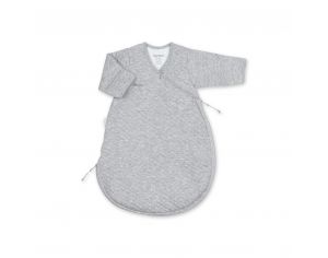 BEMINI Gigoteuse avec Moufles - Quilted Jersey - Tog 1.5 - 0  1 Mois  Grey mix