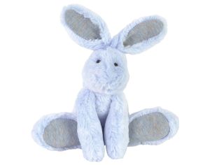 HAPPY HORSE Doudou Peluche Lapin Rivoli - Bleu -  26 cm - Ds 12 mois 