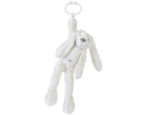 HAPPY HORSE Lapin Richie Ivoire  Suspendre - 27 cm - Ds 12 mois 