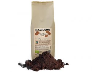 KAZIDOMI Caf Equilibr Moulu Fairtrade Prou Bio - 250 g