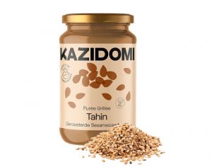 KAZIDOMI Pure de Ssame Tahini Bio - 500 g