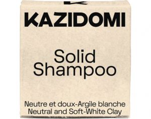KAZIDOMI Shampoing Solide Neutre & Doux - 80 g
