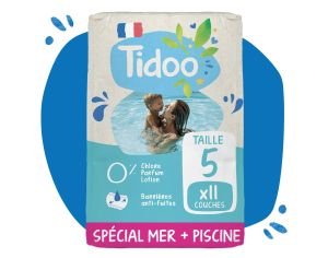 TIDOO Couches Piscine cologiques - T3  T5 T5 / 12-18kg / 11 couches