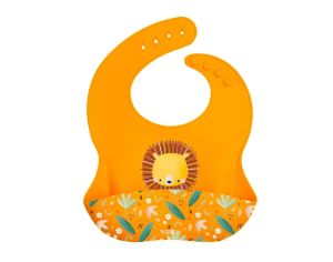 SASSI JUNIOR Bavoir Rcuprateur en Silicone - Animaux