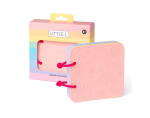 LITTLE L Livre de Bain en Silicone - Rose - Ds 12 mois