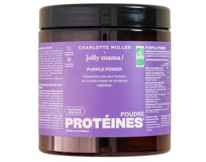 JOLLY MAMA Poudre Protine Femme Enceinte Allaitante Purple Power - 264 g 