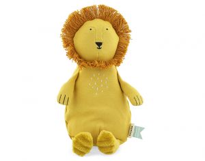 TRIXIE Petite Peluche en Coton Bio Mr Lion - Ds la naissance 