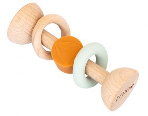 TRIXIE Hochet en Silicone et Bois - Mr Renard - Ds la naissance