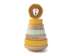 TRIXIE Tour  Empiler en Bois Mr Lion - Ds 12 mois 