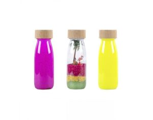 PETIT BOUM Lot de 3 Bouteilles Sensorielles - Paradise - Ds 3 mois 