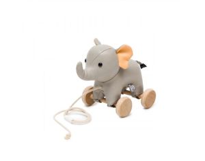 LITTLE BIG FRIENDS Jouet  Tirer - Elphant - Ds 12 mois 