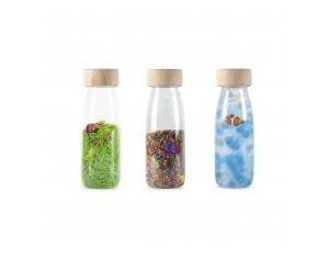 PETIT BOUM Lot de 3 Bouteilles Sensorielles - Eco - Ds 3 mois 