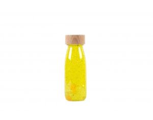 PETIT BOUM Bouteille Sensorielle - Float - Jaune - Ds 3 mois 