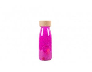 PETIT BOUM Bouteille Sensorielle - Float - Rose - Ds 3 mois 