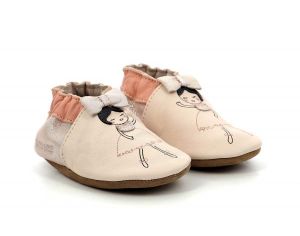 ROBEEZ Chaussons Cuir Ballet Passion