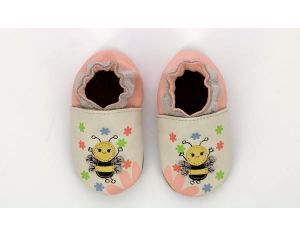 ROBEEZ Chaussons Cuir Bee Careful