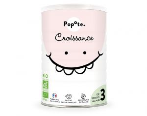 POPOTE Lait Infantile Croissance Bio - 400 g - De 10  36 mois