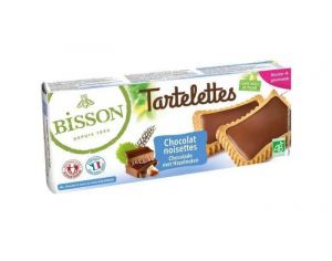 BISSON Tartelettes Chocolat Noisette - 150 g