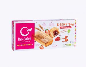 BIO SOLEIL Keeny'Bio Fourrs  la Confiture de Fraise - 160 g 