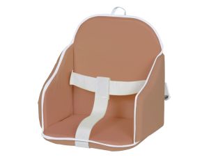 CANDIDE Coussin de Chaise PVC avec Sangles de Scurit - Cassonade 