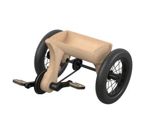 LEG&GO Extension Tricycle Draisienne en Bois - Ds 18 mois
