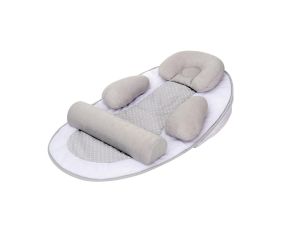 TINEO Cocon de Sommeil Bb Ergonomique - Gris 