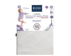 CANDIDE Matelas Bb volutif Bien-tre - Dhoussable 360 