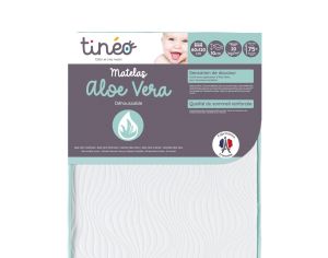 TINEO Matelas Bb Aloe Vera -  60 x 120 cm 