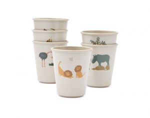 LIEWOOD Lot de 6 Tasses - Lana