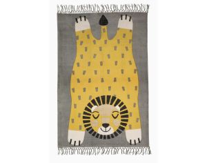 NATTIOT Tapis Coton - Lion - Baba