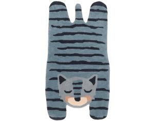 NATTIOT Tapis Enfant - Tigre Bleu