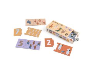 SEBRA Puzzle Chiffres - 1  10 - Ds 3 ans