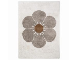 NATTIOT Tapis Rectangulaire Enfant - Bohemian Daisy - 120 x 170 cm