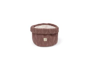 JOLLEIN Panier de Rangement Spring Knit - 14  18 cm Chataigne